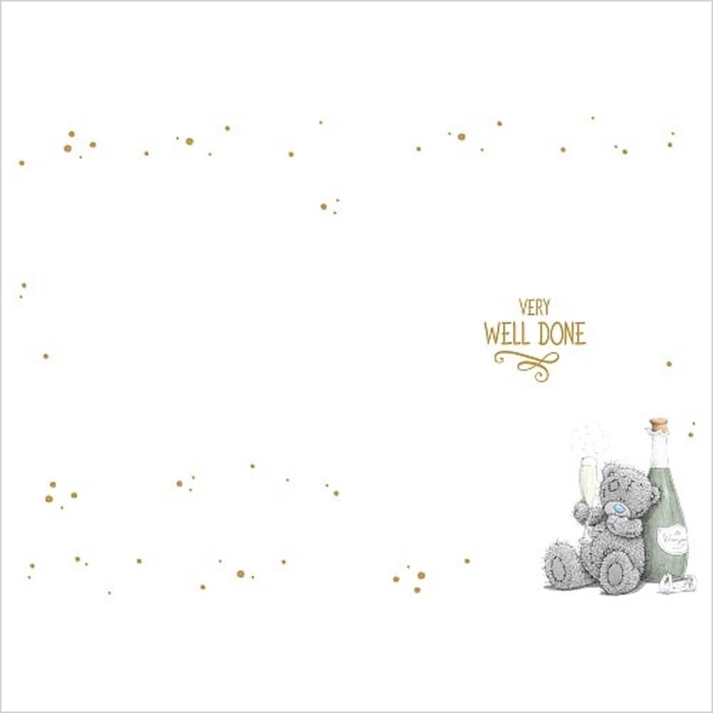 Many Congratulations Me to You Bear Card Extra Image 1